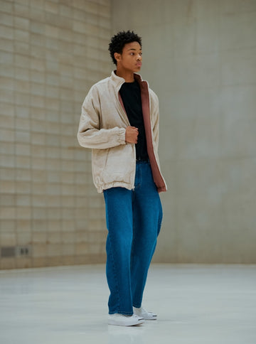 GLEN CHECK REVERSIBLE JACKET